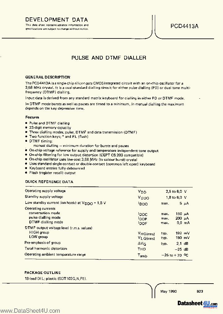 PCD4413A_7779203.PDF Datasheet