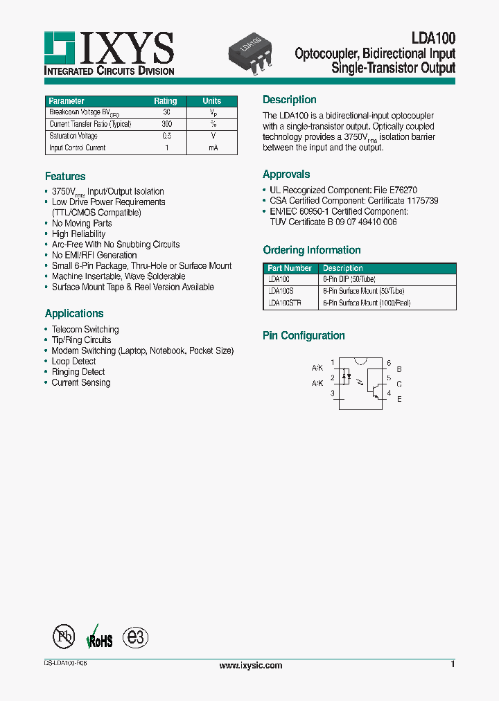 LDA100_7915075.PDF Datasheet