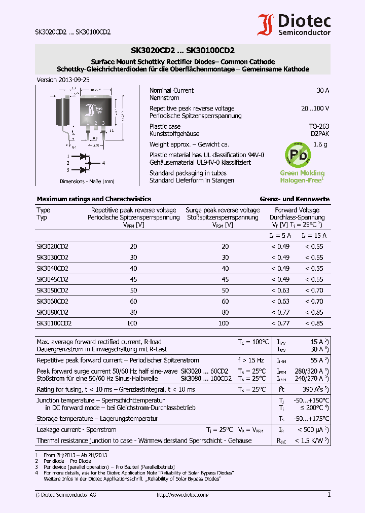 PAM8406 Series by Diodes Incorporated Datasheet