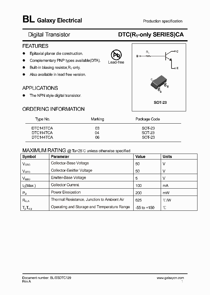 DTC114TCA_8040442.PDF Datasheet