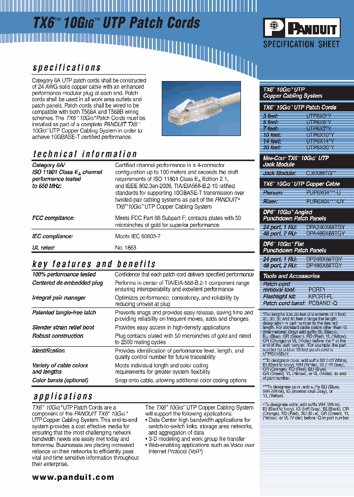 UTP6X2025RDY_8080381.PDF Datasheet