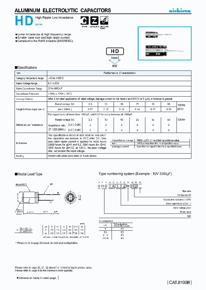 UHD1E221MPD_8119799.PDF Datasheet