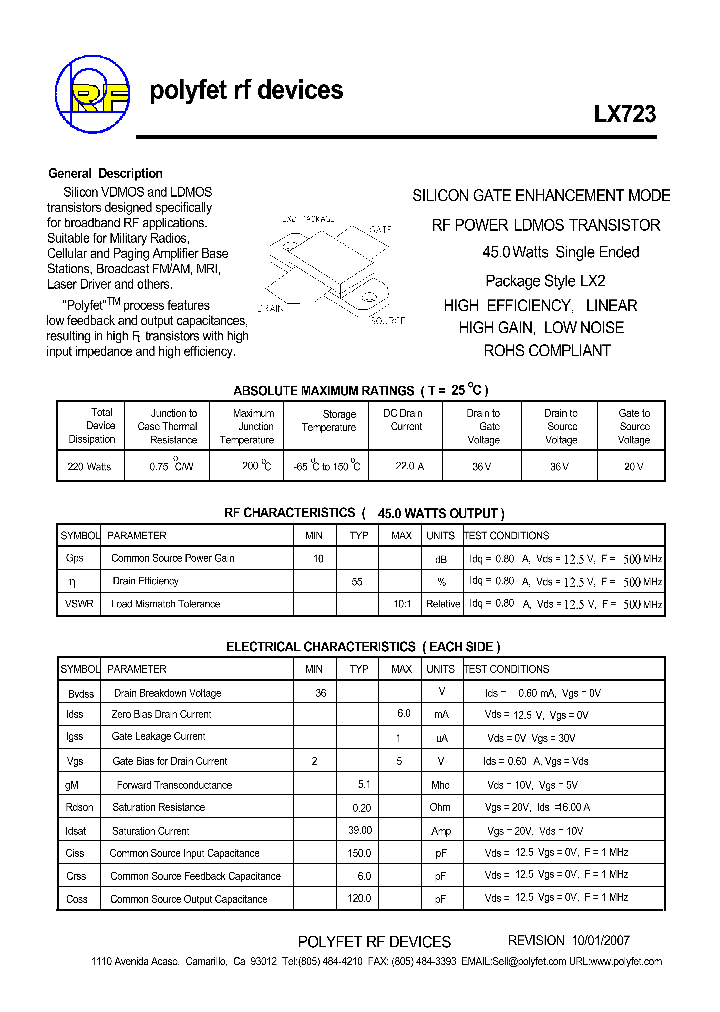 LX723-14_8119935.PDF Datasheet