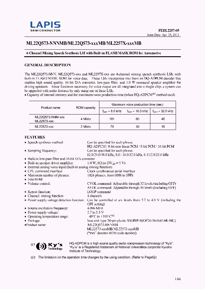 ML22563_8132362.PDF Datasheet