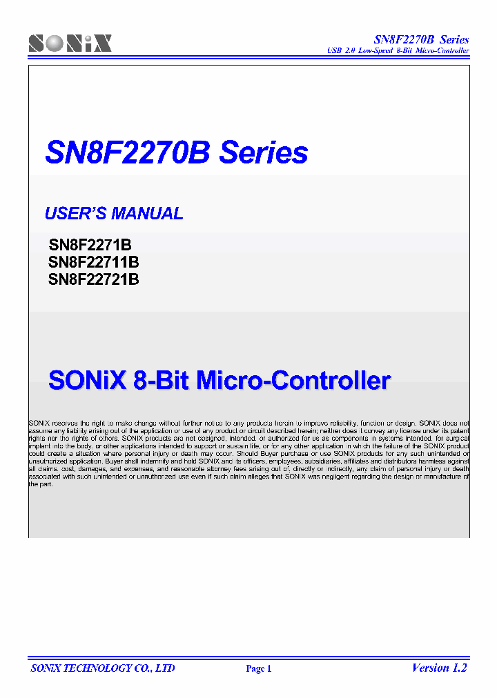 SN8F2270B_8157028.PDF Datasheet