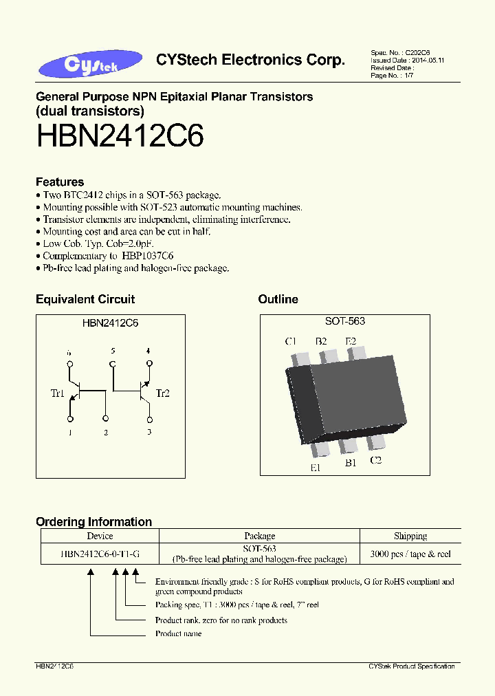HBN2412C6_8195002.PDF Datasheet