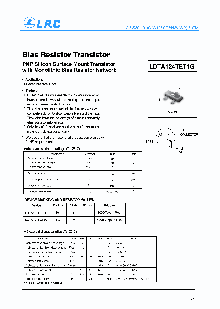 LDTA124TET1G-15_8200187.PDF Datasheet