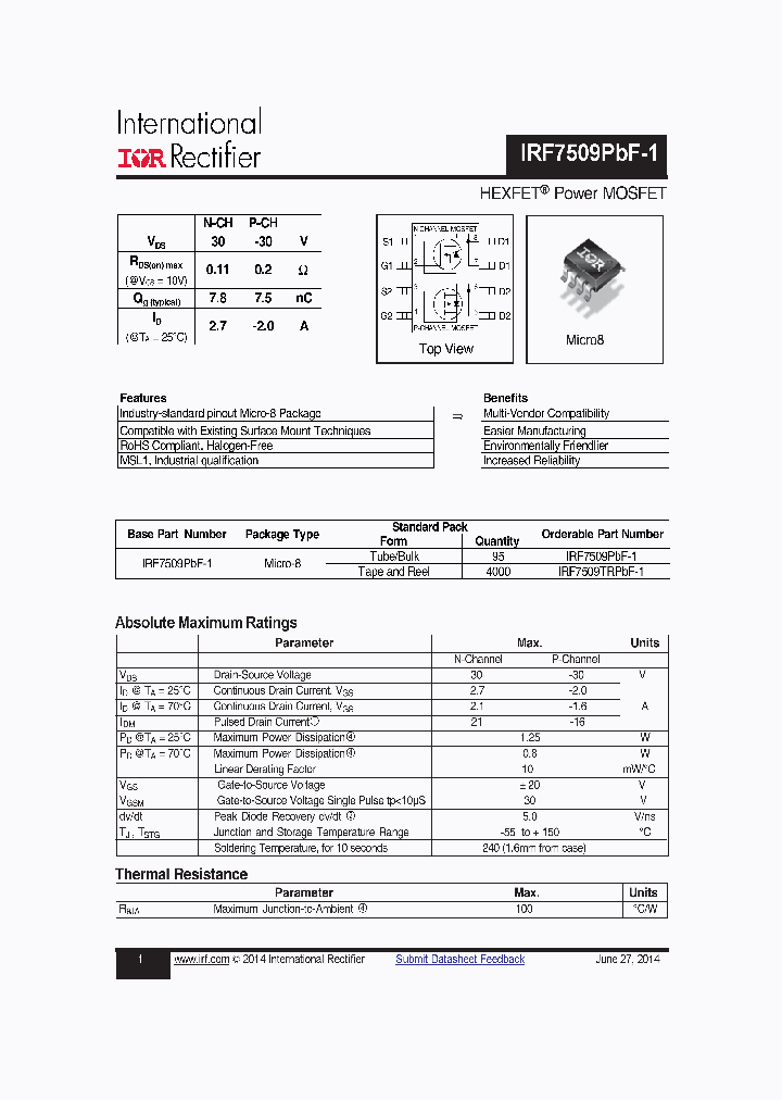 IRF7509PBF-1_8202095.PDF Datasheet