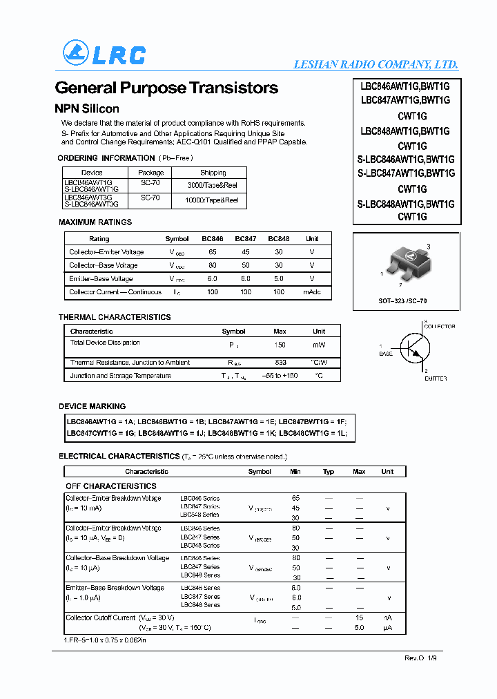 LBC846BWT1G-15_8211622.PDF Datasheet