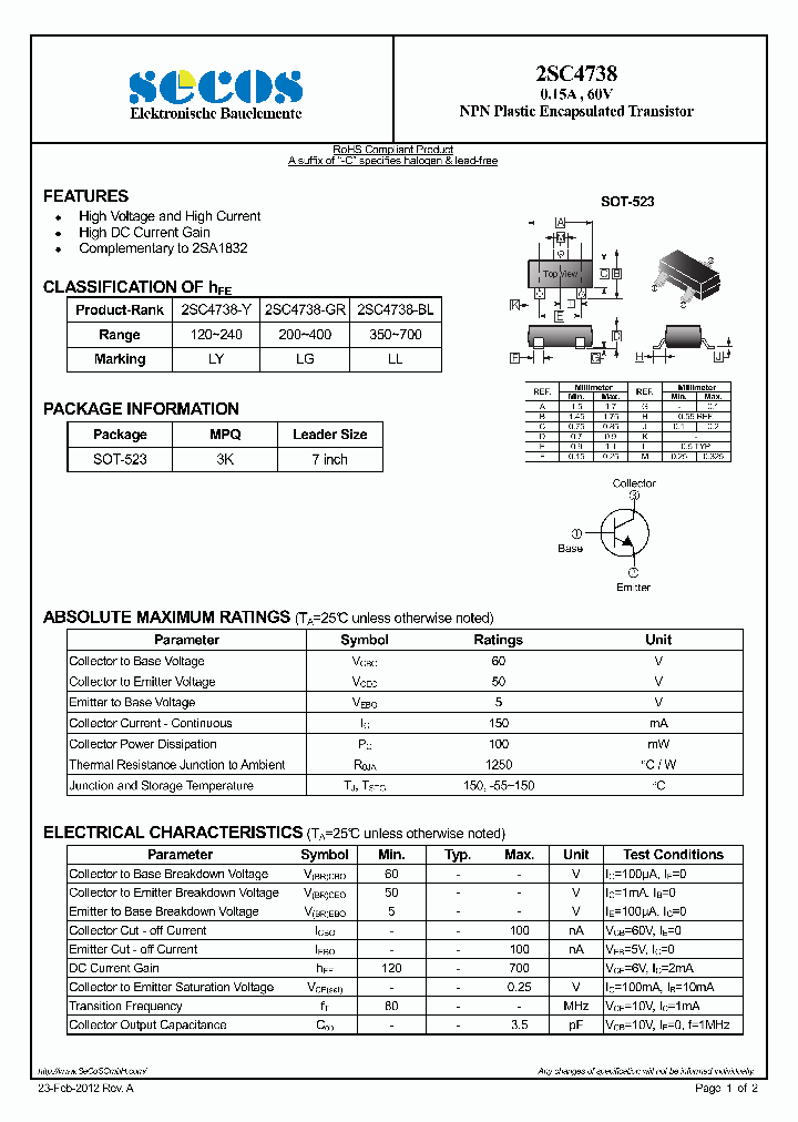 2SC4738_8227986.PDF Datasheet