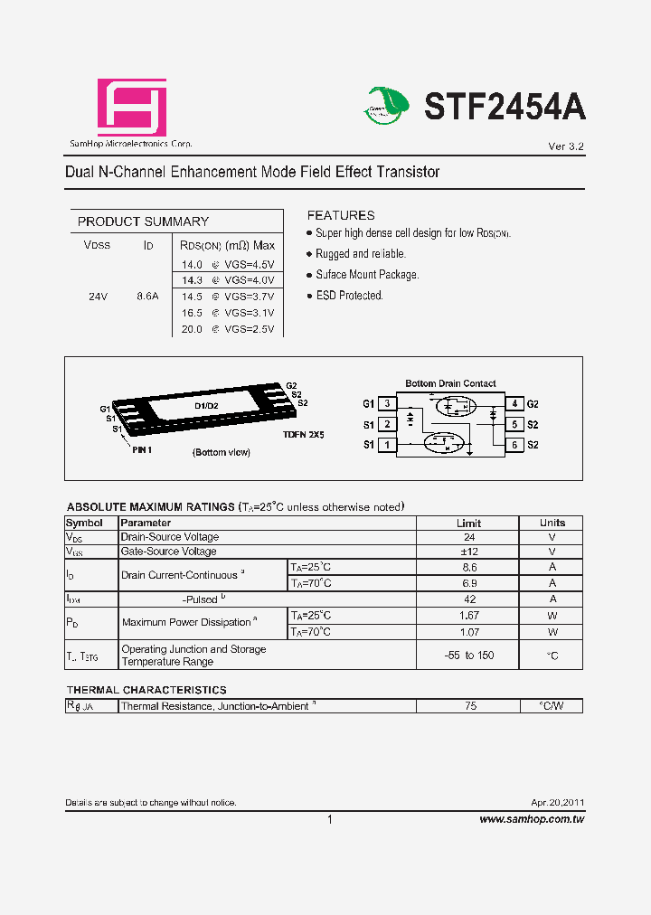 STF2454A_8228784.PDF Datasheet