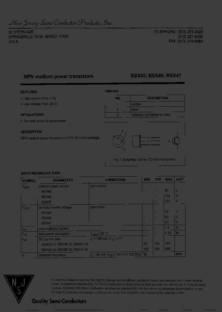 BSX45_8235676.PDF Datasheet