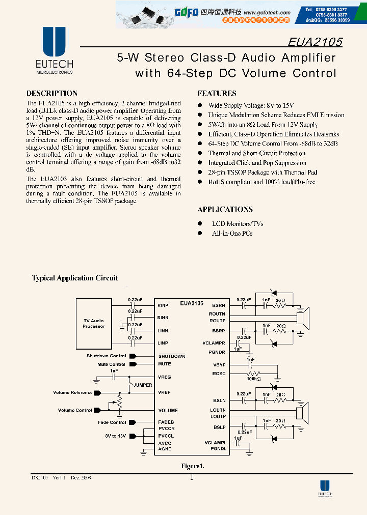 EUA2105QIR1_7849760.PDF Datasheet