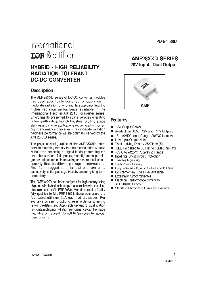 AMF2812SEM_8251634.PDF Datasheet