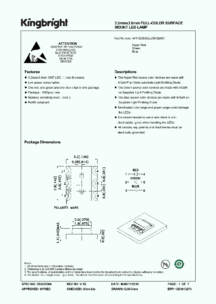 APF3236SEEZGKQBKC_8253225.PDF Datasheet