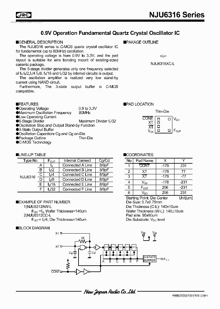 NJU6316_7868879.PDF Datasheet