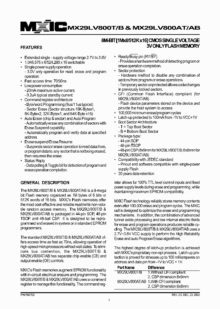 MX29LV800AT_7886502.PDF Datasheet