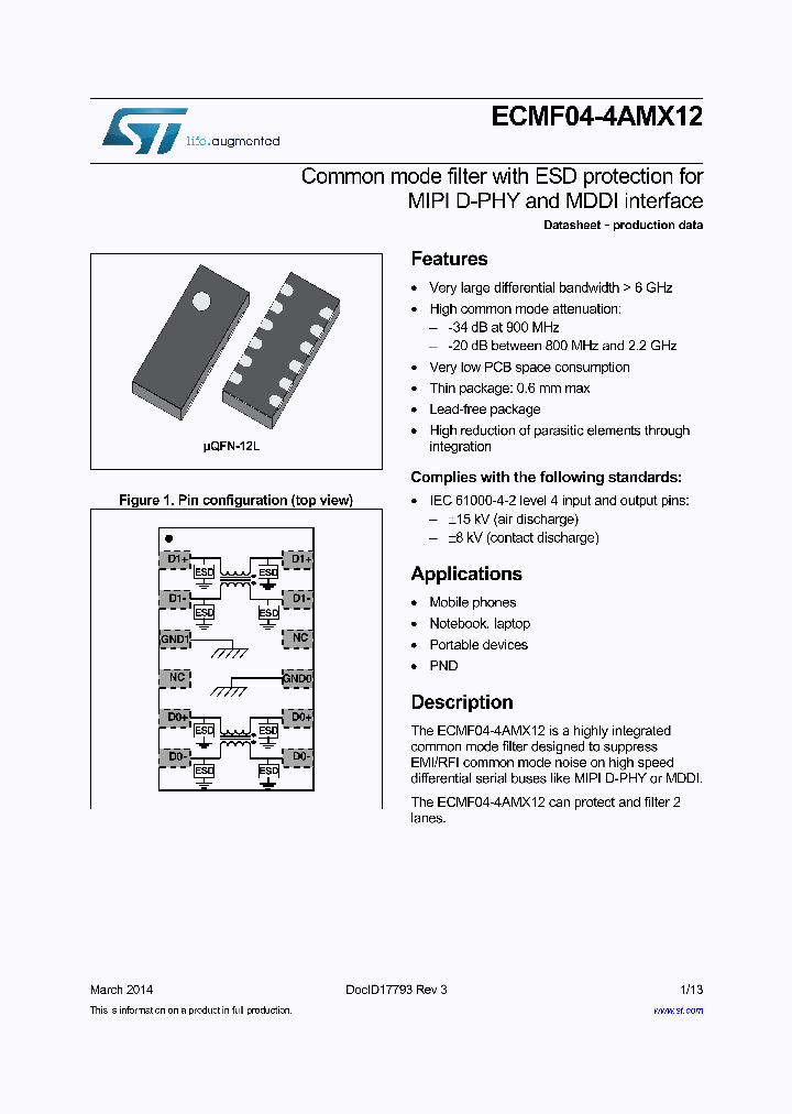 ECMF04-4AMX12_8291812.PDF Datasheet