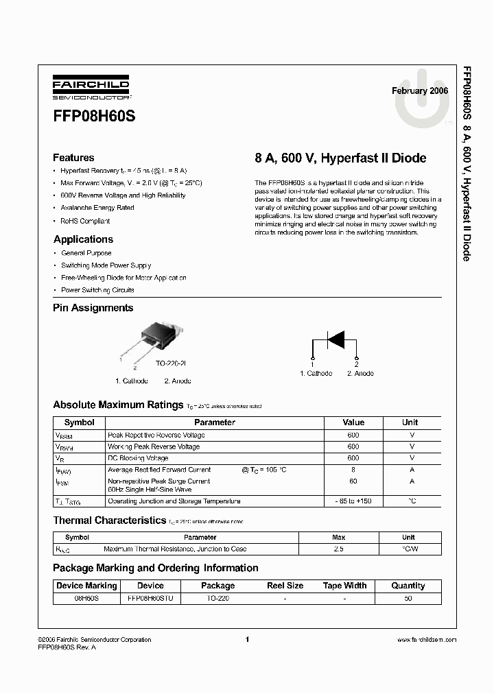 FFP08H60S_8305901.PDF Datasheet