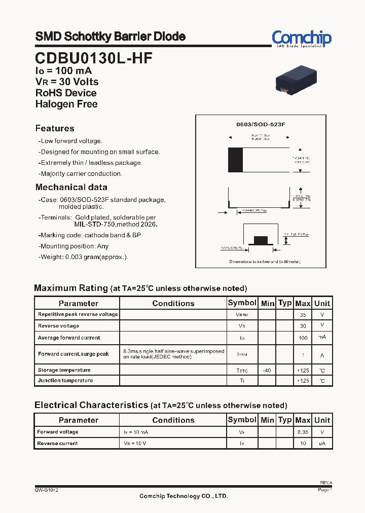 CDBU0130L-HF_8316389.PDF Datasheet