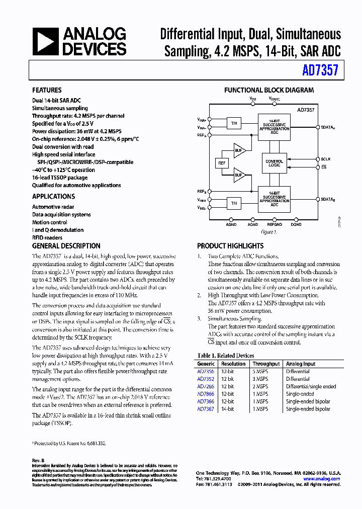 AD7357_8327369.PDF Datasheet