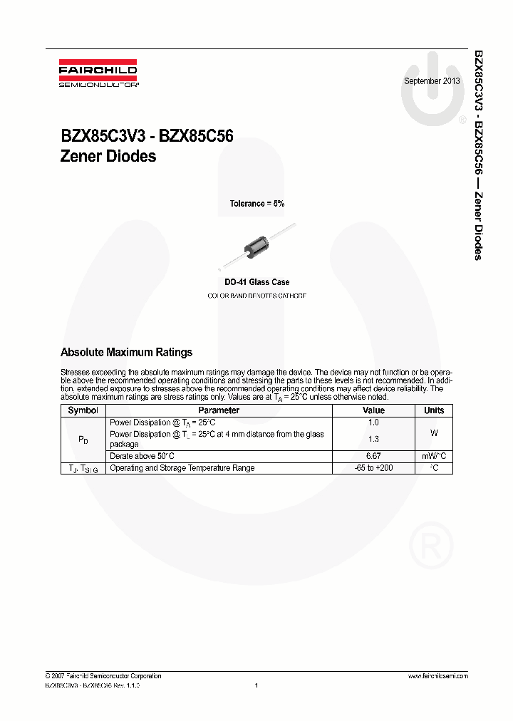 BZX85C33_8334366.PDF Datasheet