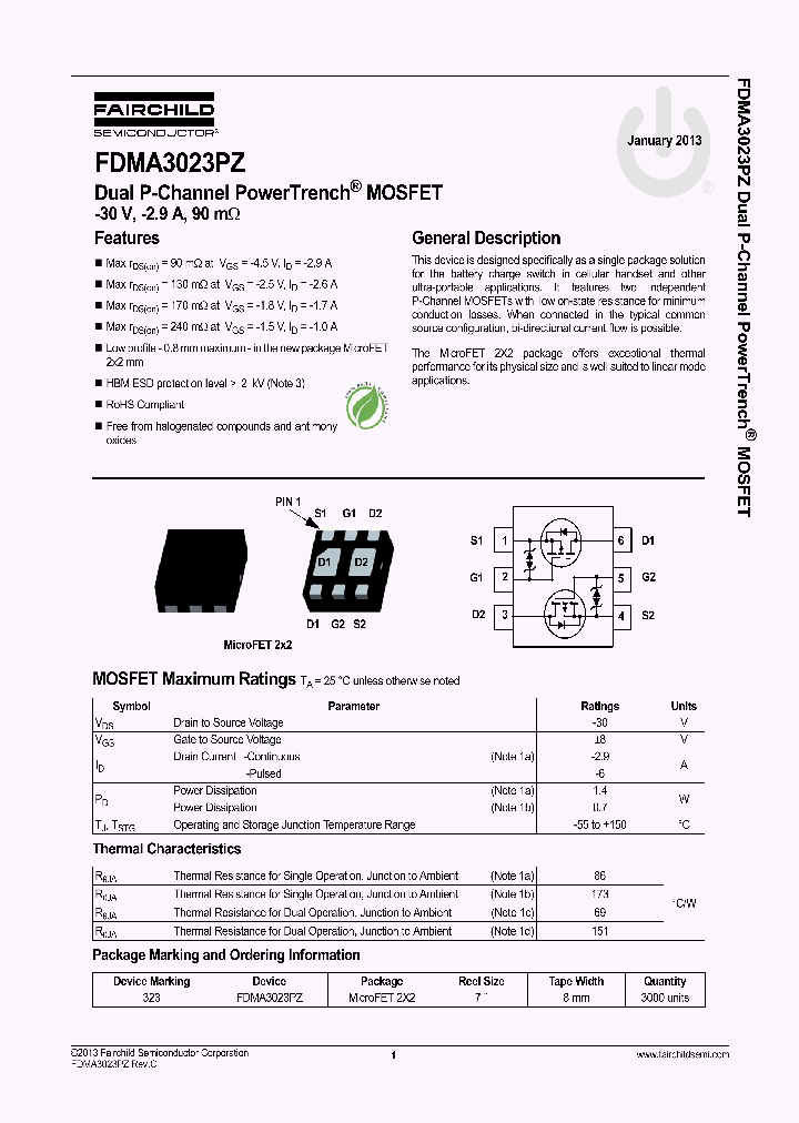 FDMA3023PZ_8334696.PDF Datasheet