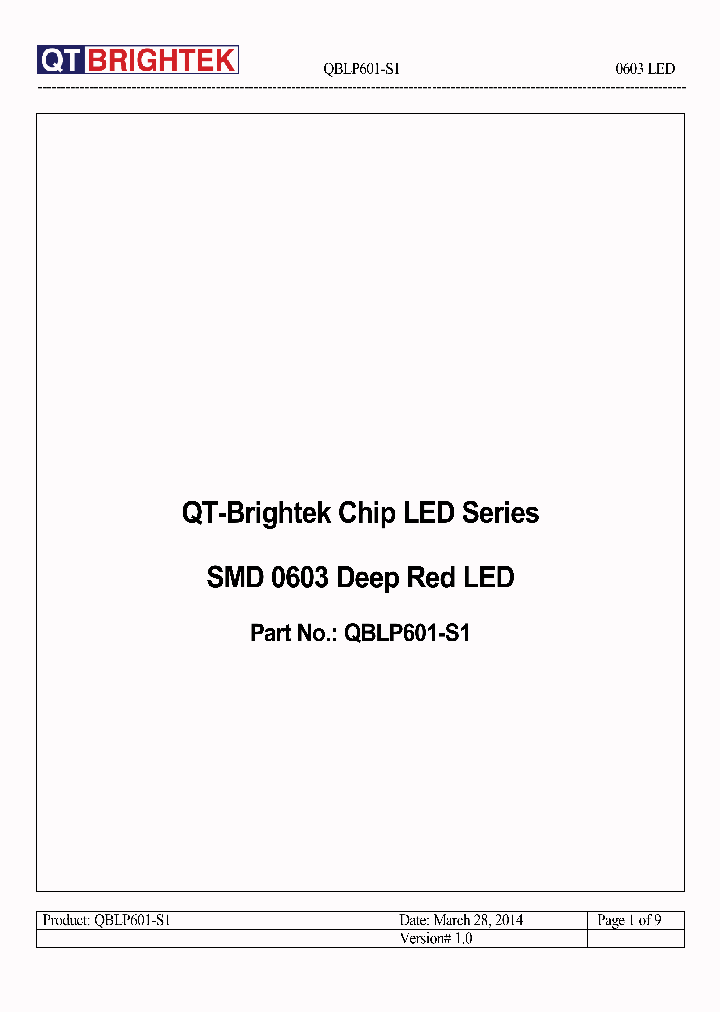 QBLP601-S1_8342090.PDF Datasheet
