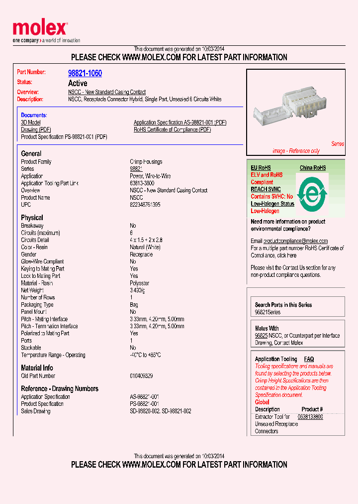 Connectors, Contacts & Tooling, PDF