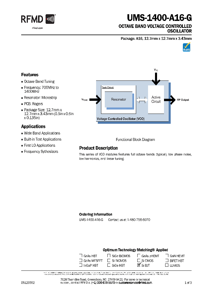 UMS-1400-A16-G_8391926.PDF Datasheet