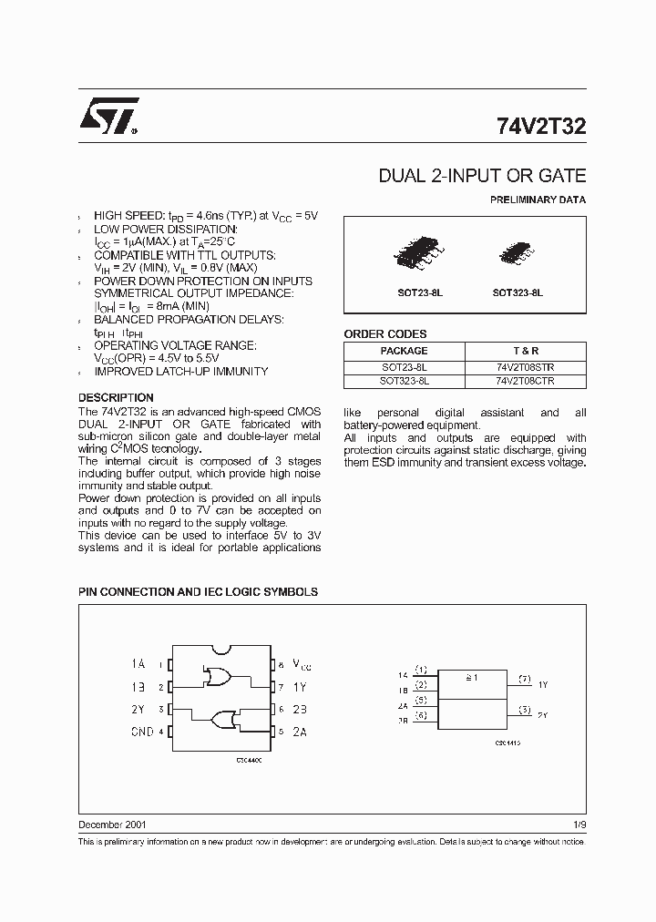 74V2T32CTR_8407021.PDF Datasheet