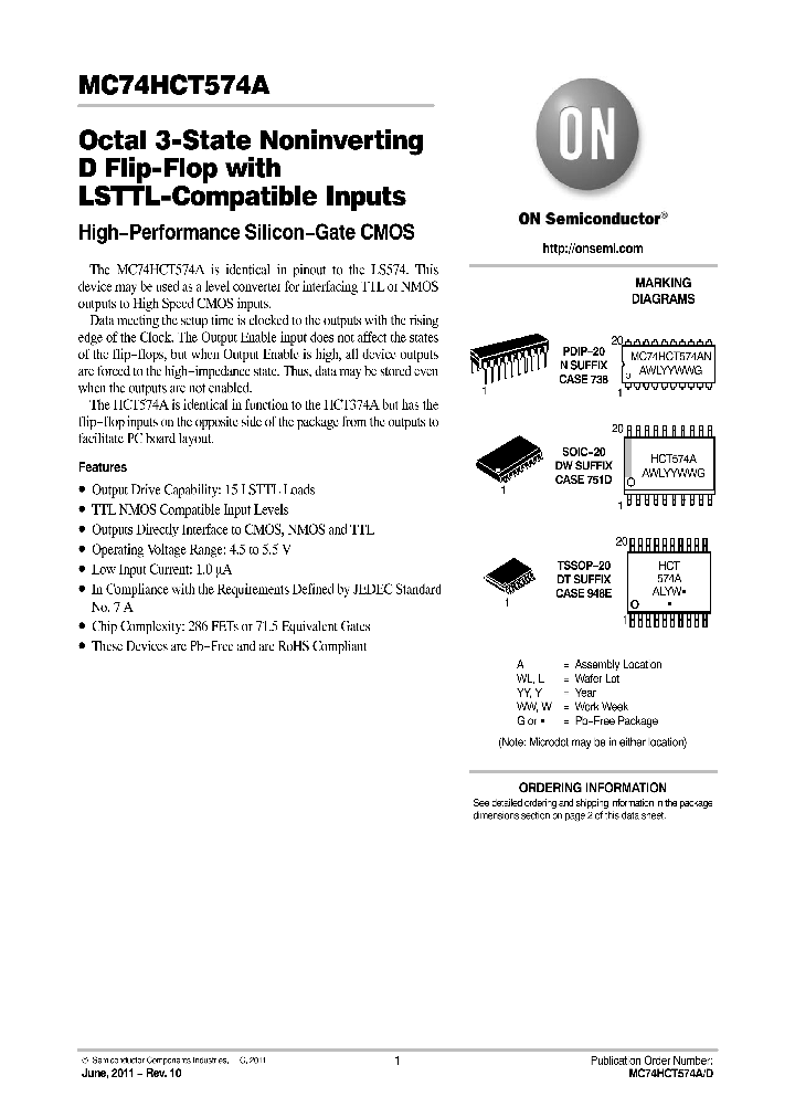 MC74HCT574ADWR2G_8473529.PDF Datasheet