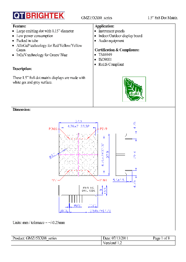 GMC15IG88_8480340.PDF Datasheet