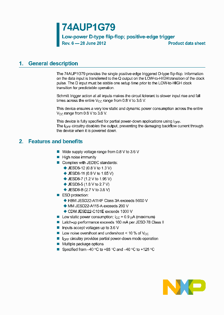 74AUP1G79GW_8504447.PDF Datasheet