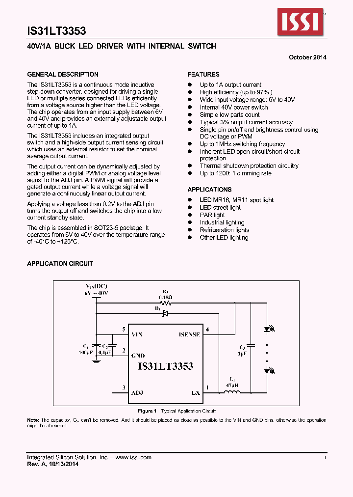 IS31LT3353_8528286.PDF Datasheet