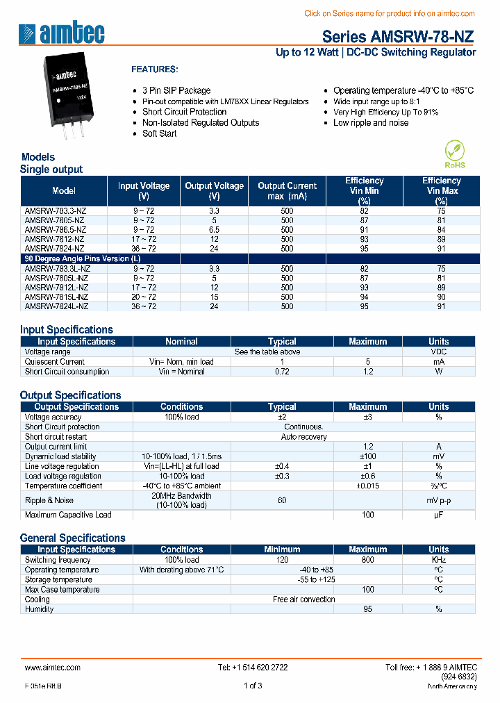 AMSRW-7824L-NZ_8548025.PDF Datasheet