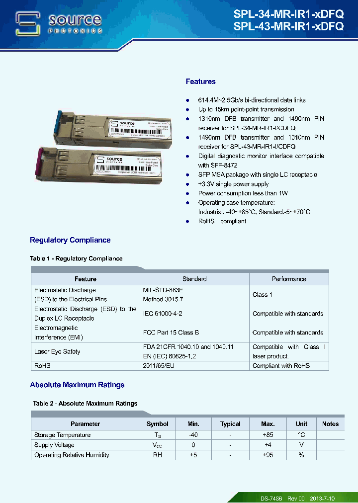 SPL-34-MR-IR1-XDFQ_8650183.PDF Datasheet