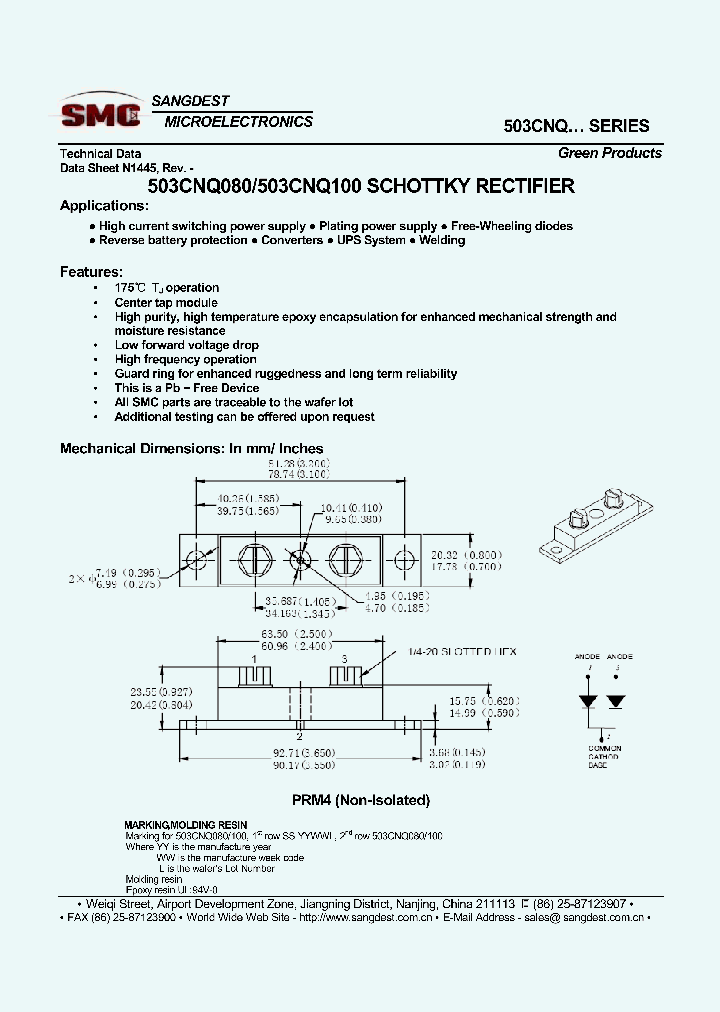 503CNQ100_8656743.PDF Datasheet