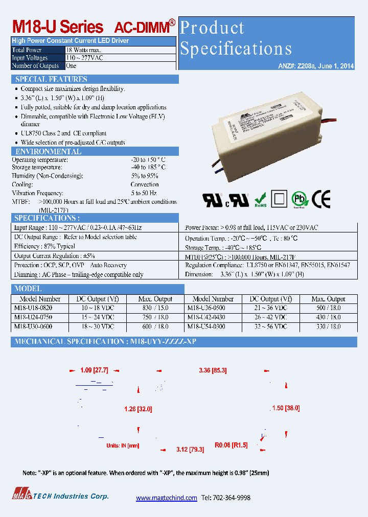 M18-U_8678955.PDF Datasheet