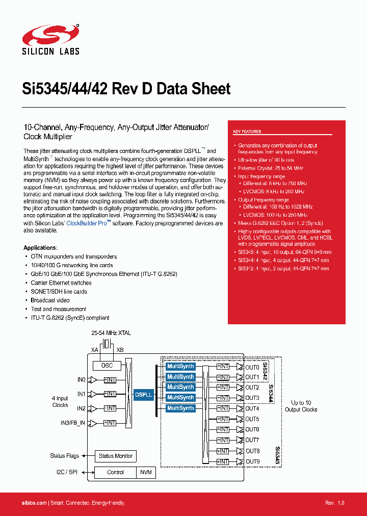 SI5344-D-EVB_8687982.PDF Datasheet