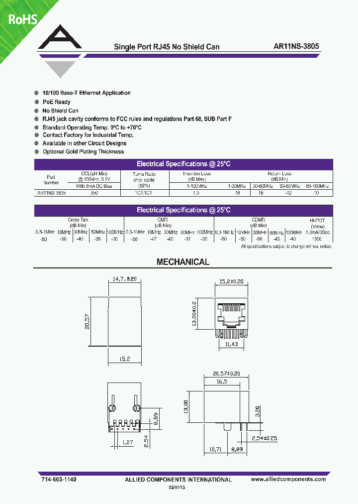 AR11NS-3805_8693611.PDF Datasheet