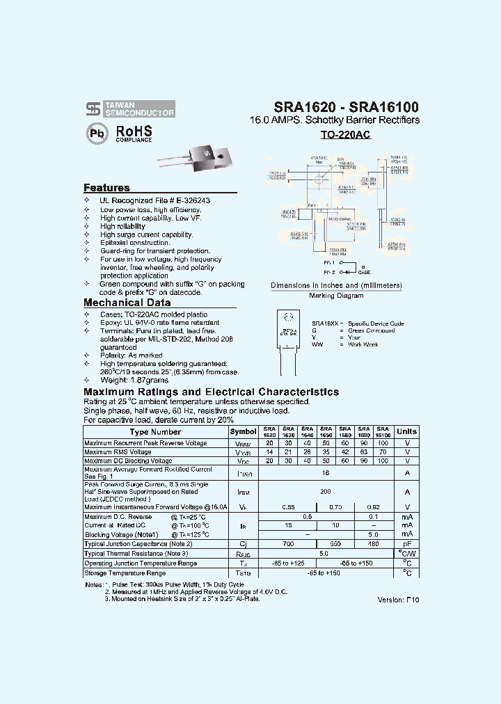 SRA1690_8713356.PDF Datasheet