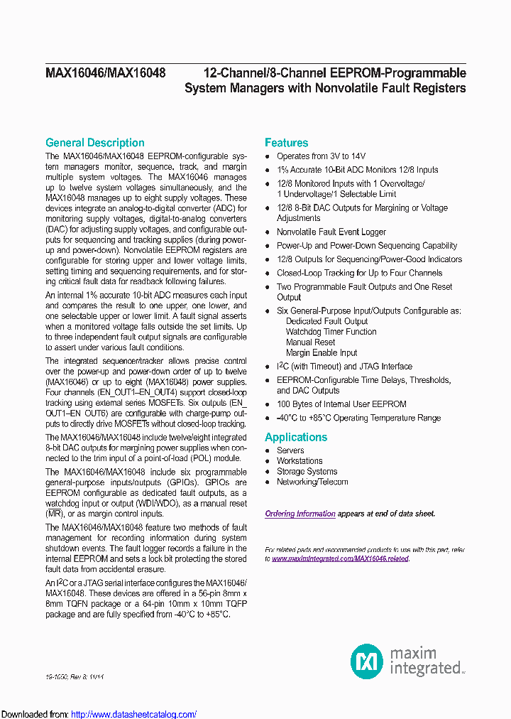 MAX16046ETNTG071_8728254.PDF Datasheet