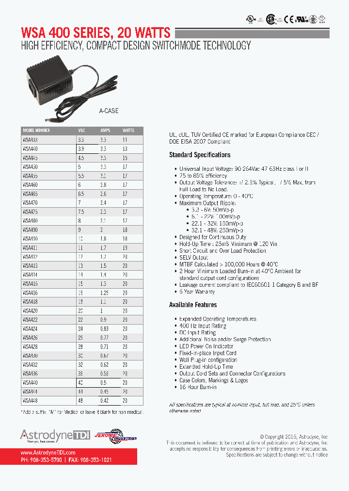 WSA415_8739667.PDF Datasheet