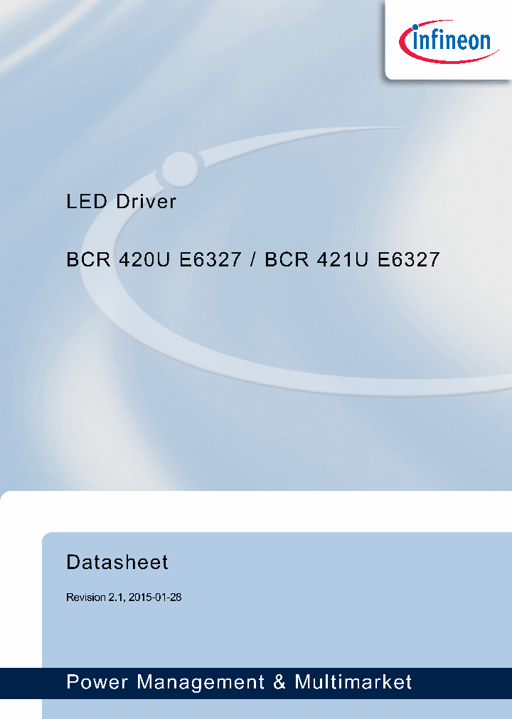 BCR420UE6327_8832249.PDF Datasheet