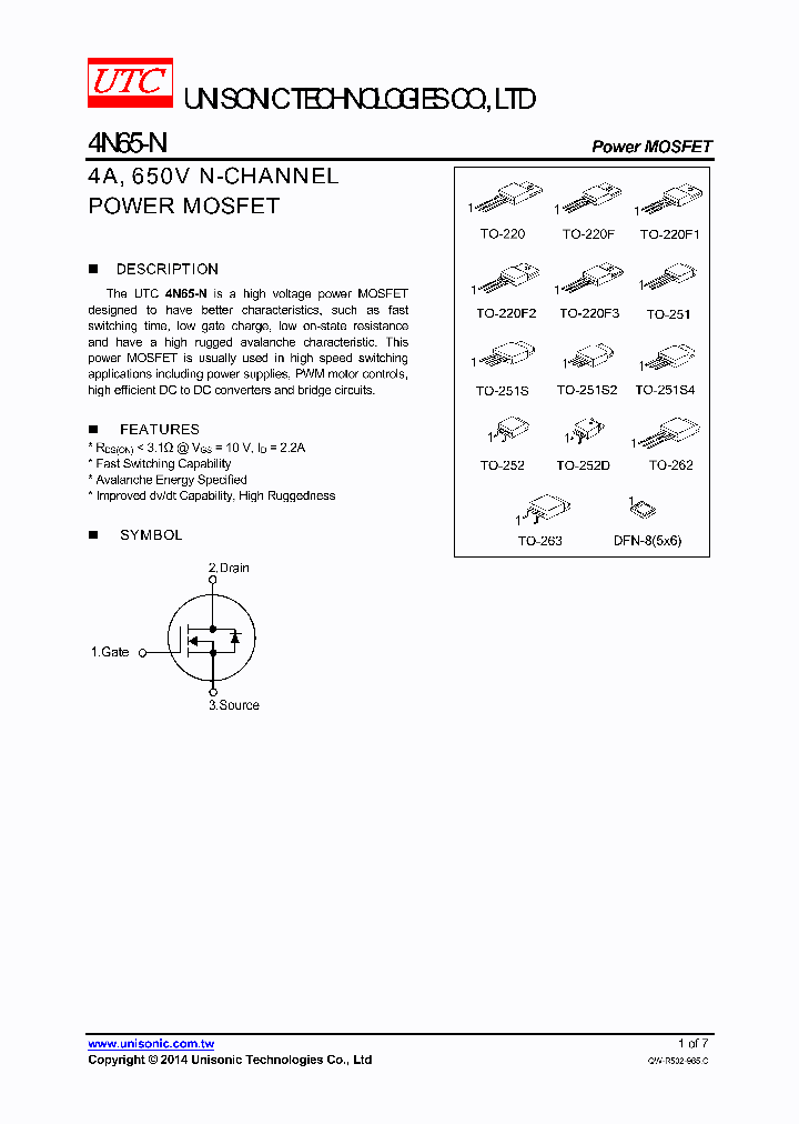 4N65-N_8850354.PDF Datasheet