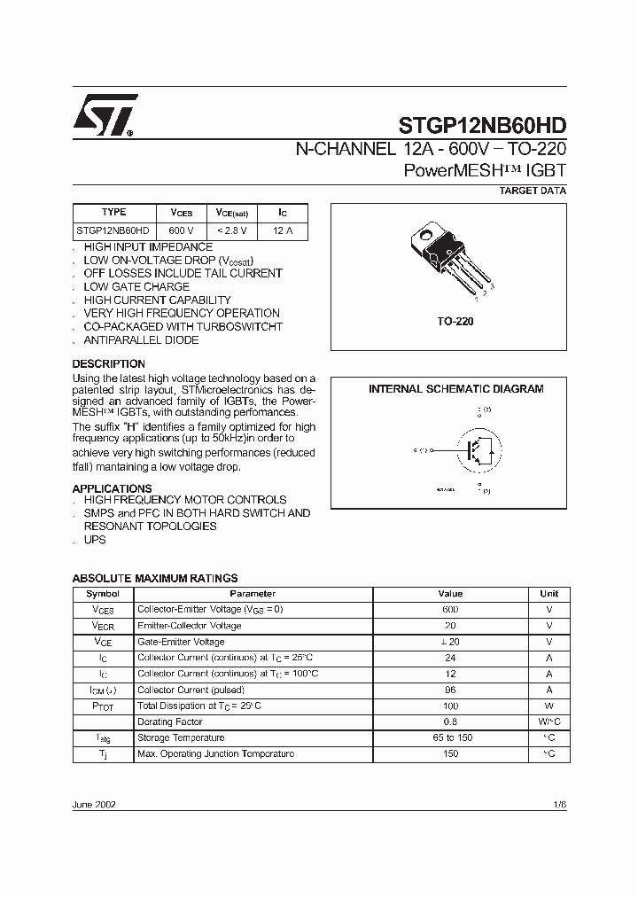 STGP12NB60HD_8856887.PDF Datasheet