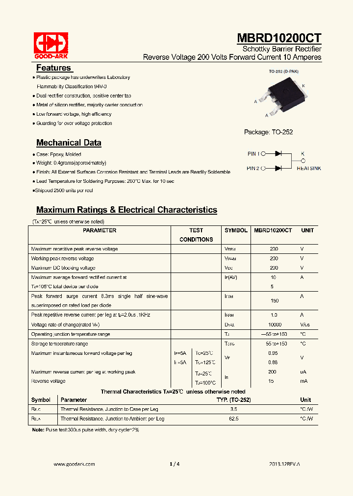 MBRD10200CT_8870021.PDF Datasheet