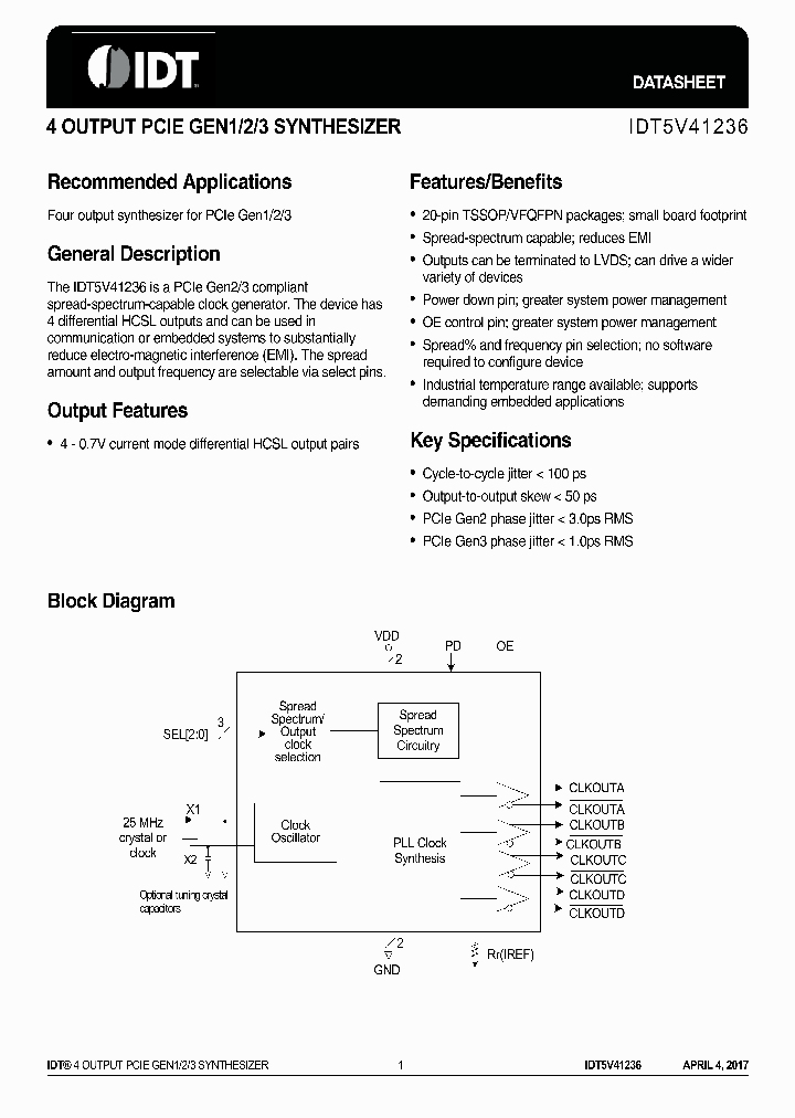 IDT5V41236_8871607.PDF Datasheet