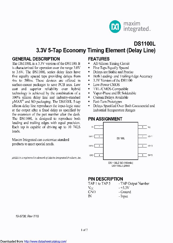 DS1100LZ-100_8894480.PDF Datasheet